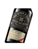 Lock Stock & Barrel 20yr Straight Rye Whiskey