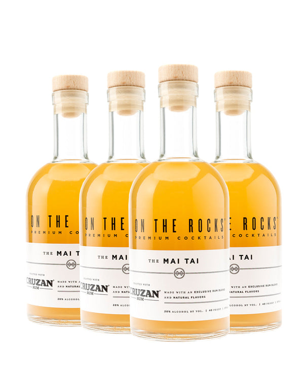 On The Rocks Cocktails Cruzan Mai Tai (4 Pack)