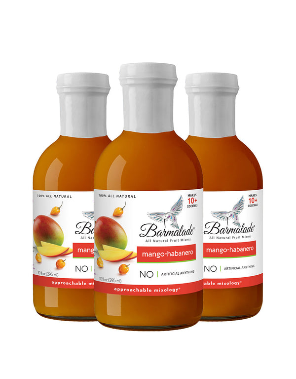 Mango-Habanero Barmalade All Natural Fruit Mixer
