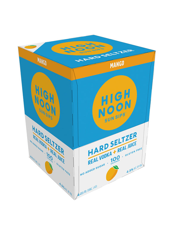 High Noon Mango Hard Seltzer (24 Pack)