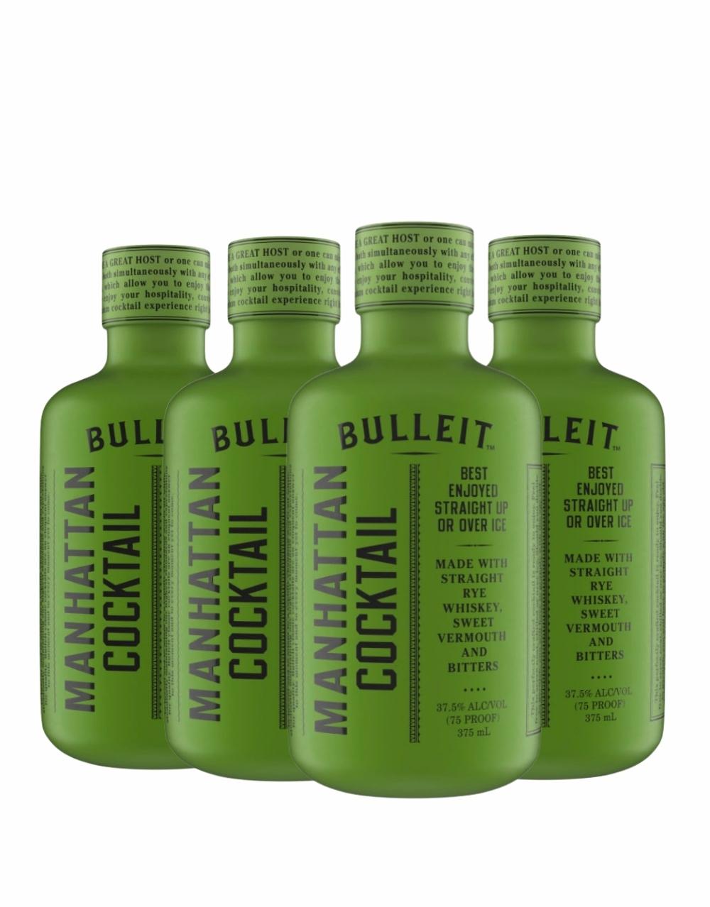 Bulleit Manhattan Cocktail (4 Pack)