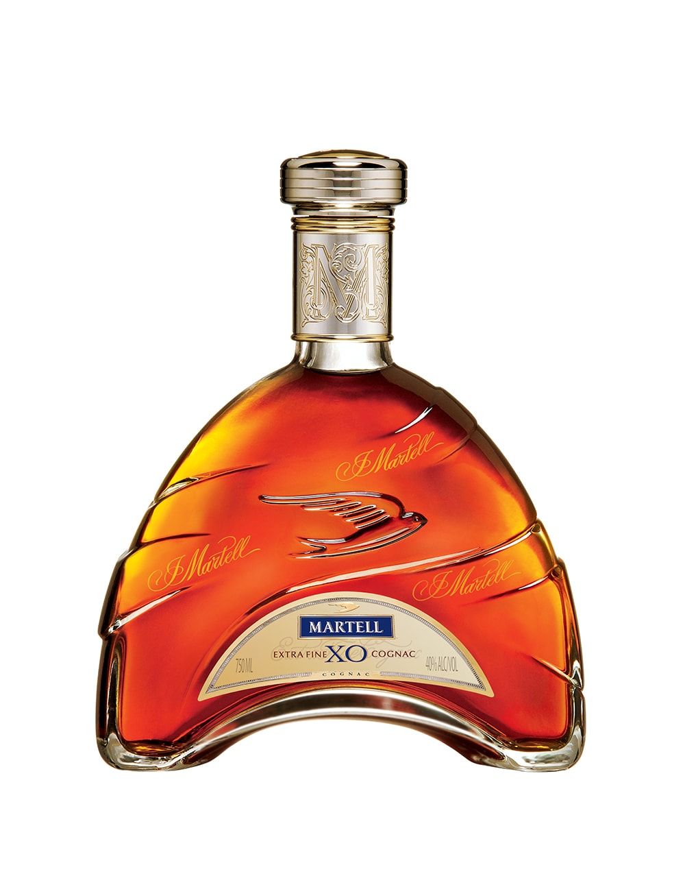 Martell XO with Markham by Waterford Stacking Decanter & Tumbler Set