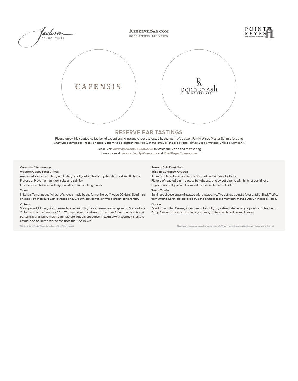 Artisanal Wine & Cheese Collection - 90+ Point