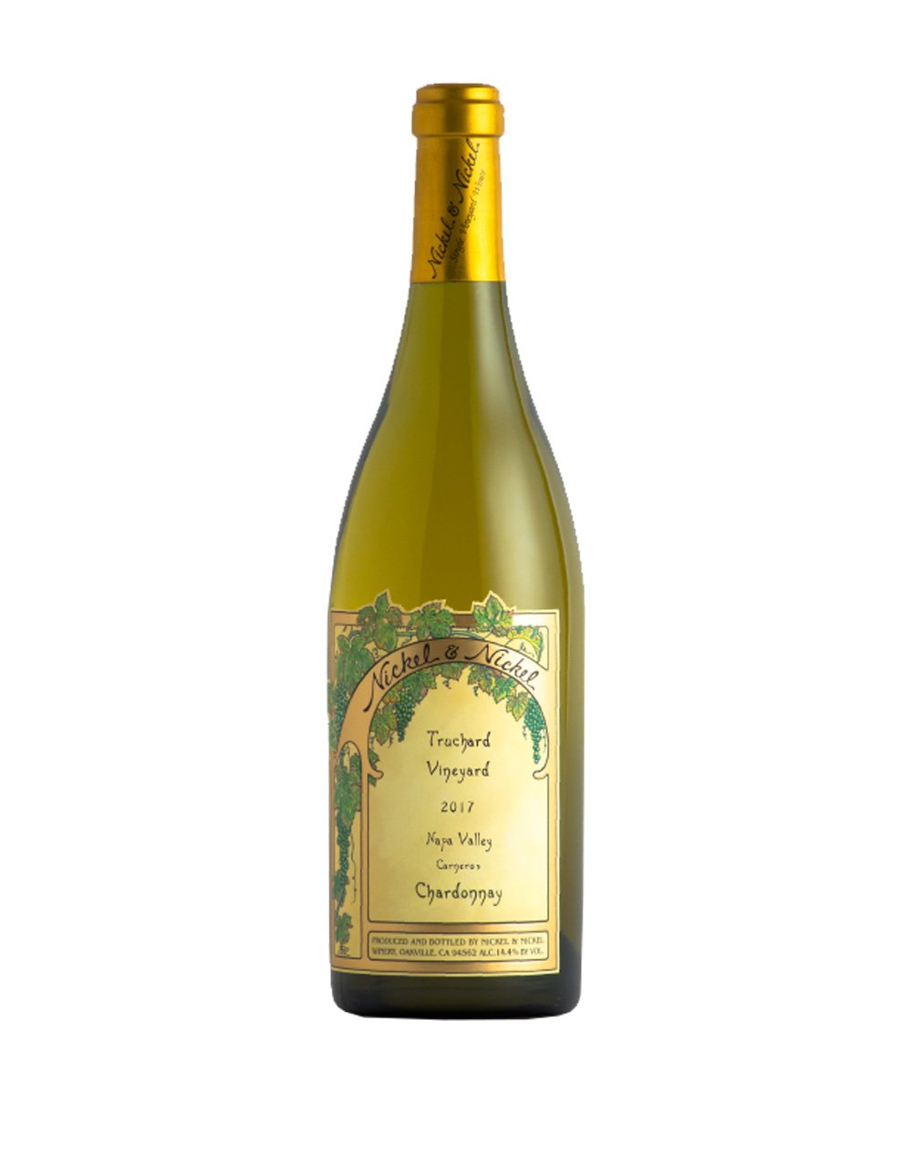 Nickel & Nickel Trouchard Valley Chardonnay 2017 with Sugarfina Cheers 3 Piece Candy Bento Box