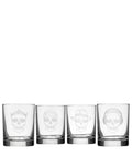 Rolf Numbskulls Double Old Fashioned Glasses (Set of 4)