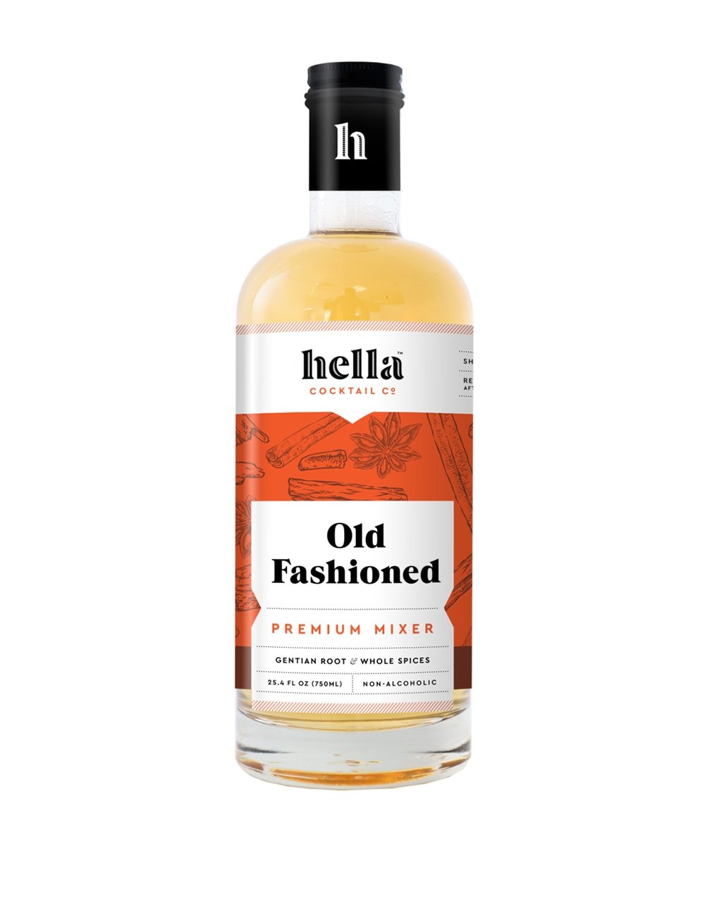 Uncle Nearest 1884 Pre-Engraved with Fender Logo with Hella Cocktail Old Fashioned Cocktail Syrup and Hella Cocktail Aromatic Bitters (5 oz)