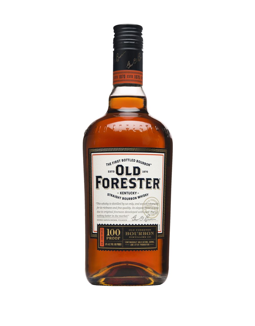 Old Forester 100 Proof Kentucky Straight Bourbon Whisky