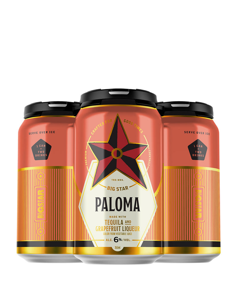 Big Star Paloma (Pack of 4)