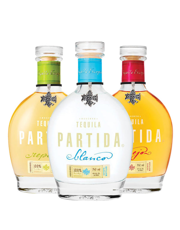 Tequila Partida 3 Bottle Collection