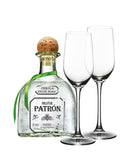 Patrón Silver with Riedel Ouverture Tequila Glasses