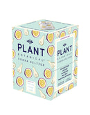 Plant Botanical Passionfruit Pear Premium Vodka Seltzer (Pack of 4)