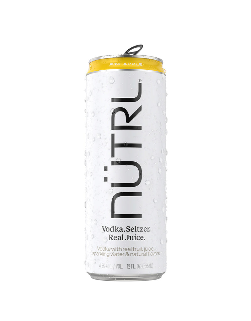 NUTRL Pineapple Vodka Seltzer (4 Pack)