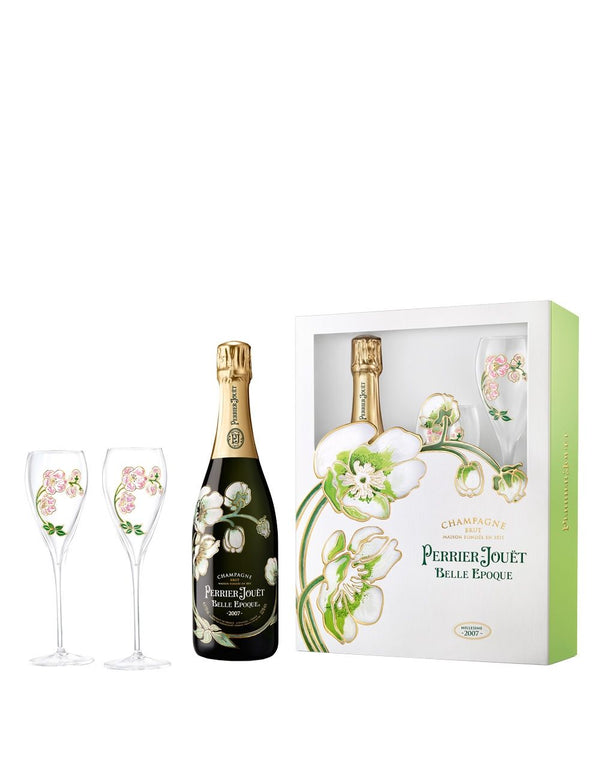 Perrier-Jouët Belle Epoque Brut 2 Flute Gift Pack