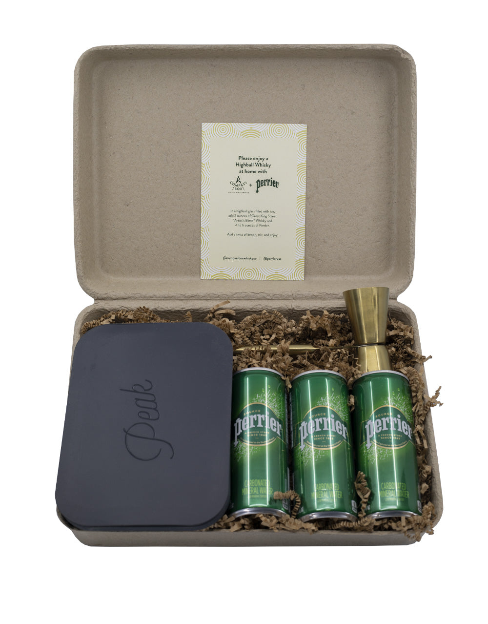 Compass Box Great King Street Artist's Blend with Perrier Kit