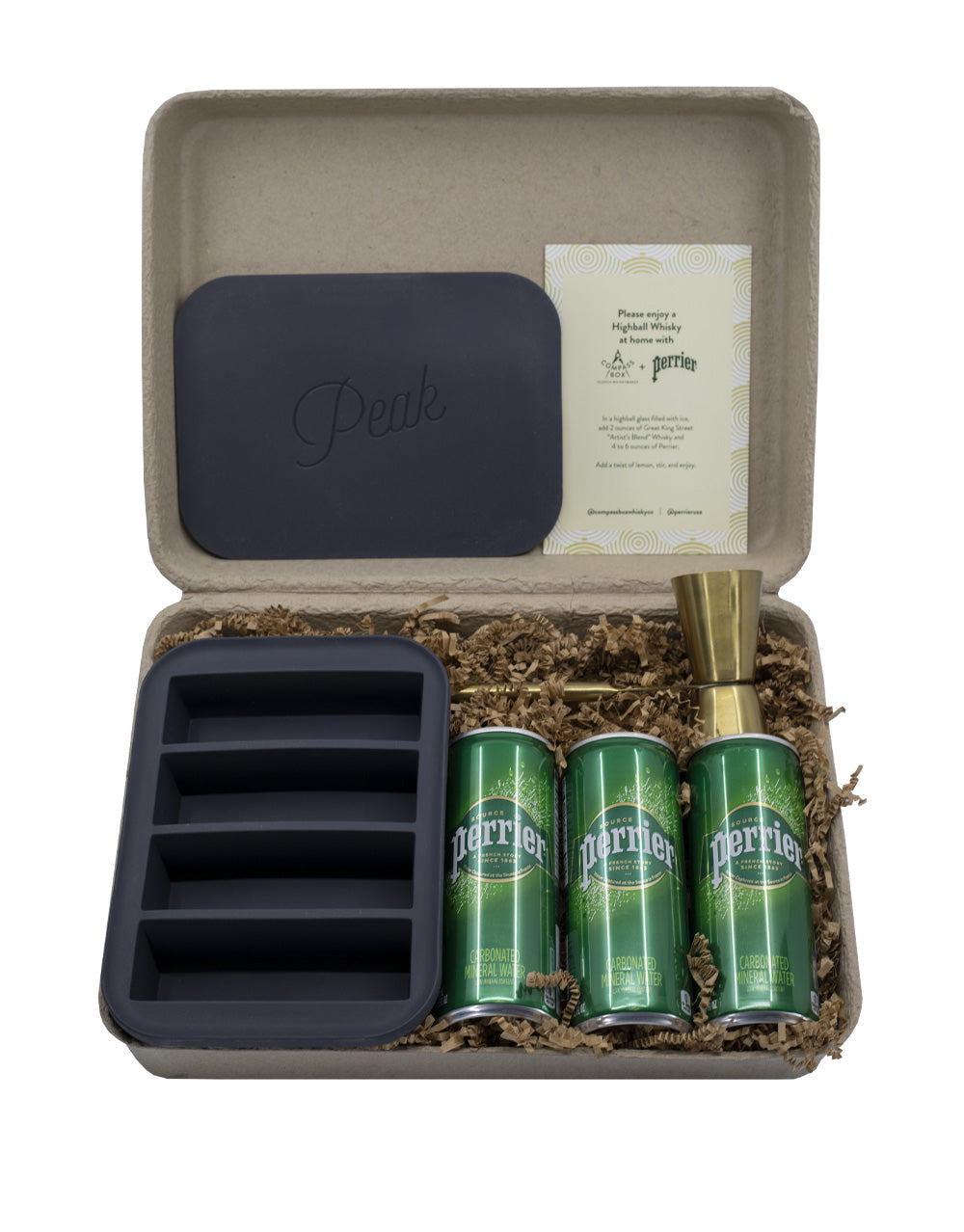 Compass Box Great King Street Artist's Blend with Perrier Kit