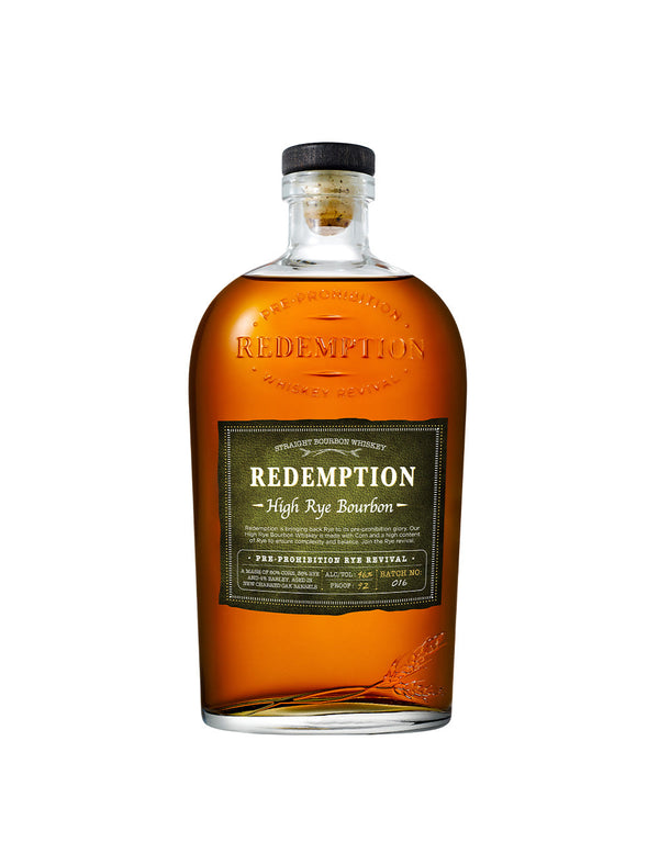 Redemption High Rye Bourbon Whiskey