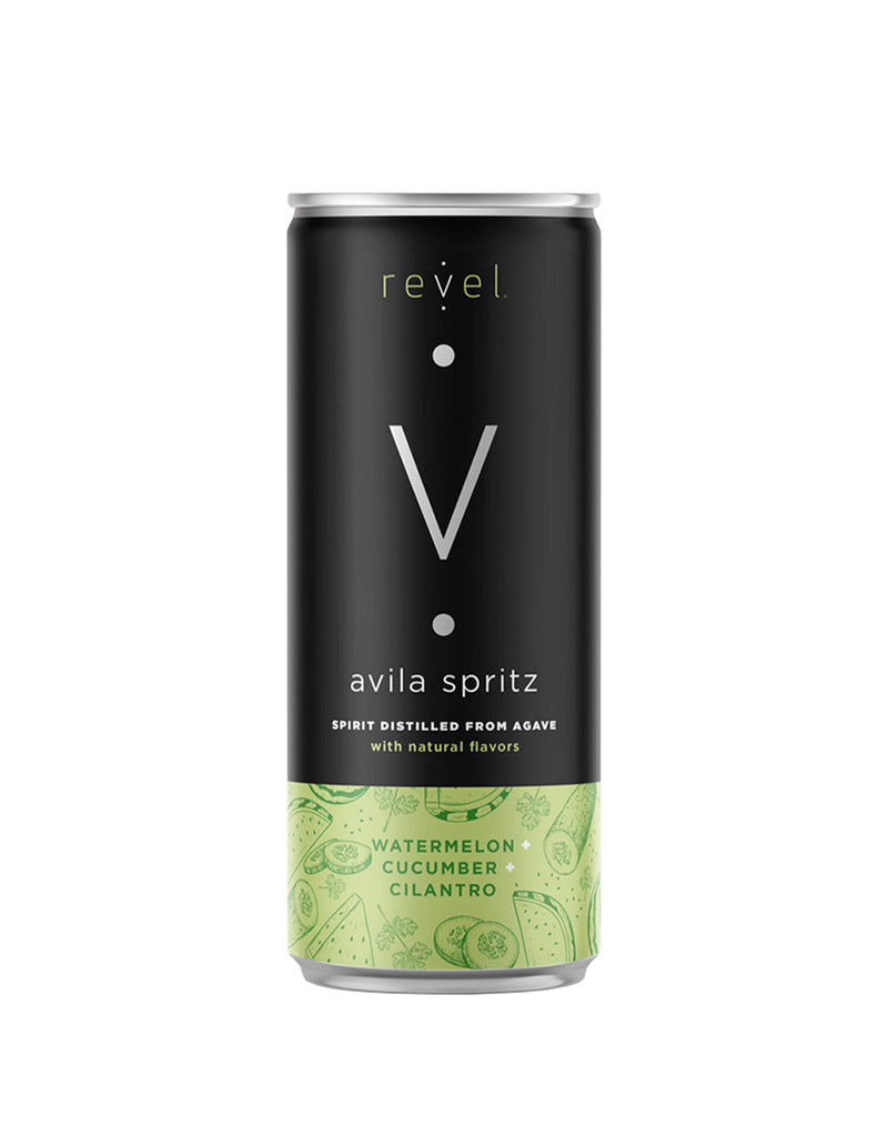 Revel Avila Spritz - Watermelon + Cucumber + Cilantro (4 Pack)