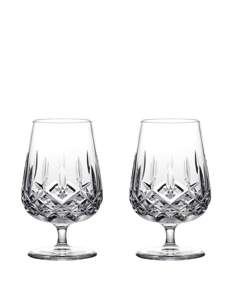 Waterford Connoisseur Lismore Rum Snifter & Tasting Cap 8 Oz (Set of 2)
