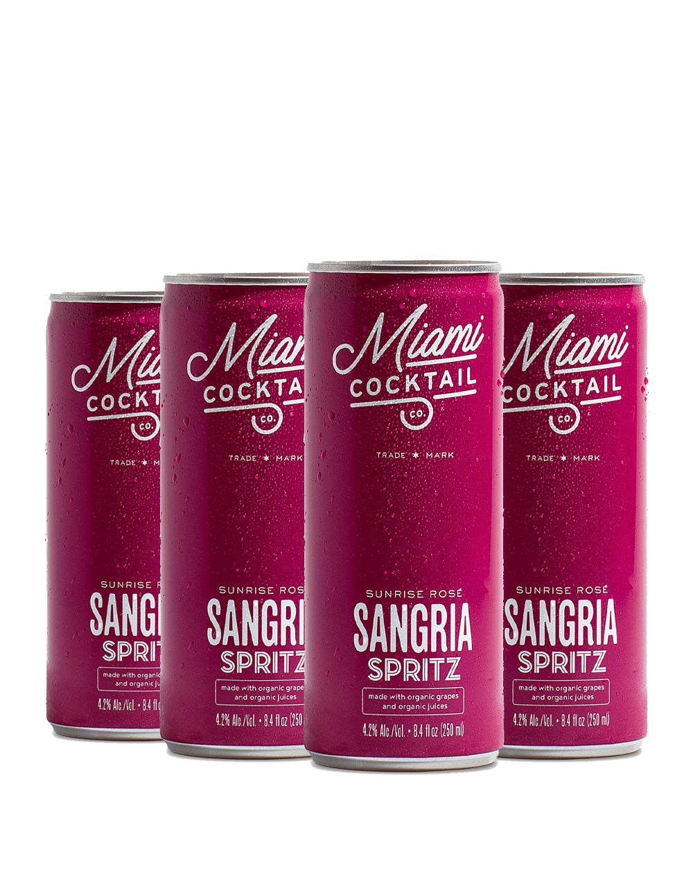 Miami Cocktail Co. Organic Sangria Spritz Cans (4 Pack)