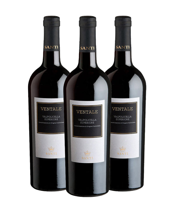 Santi "Ventale" Valpolicella Superiore DOC (3 Bottles)