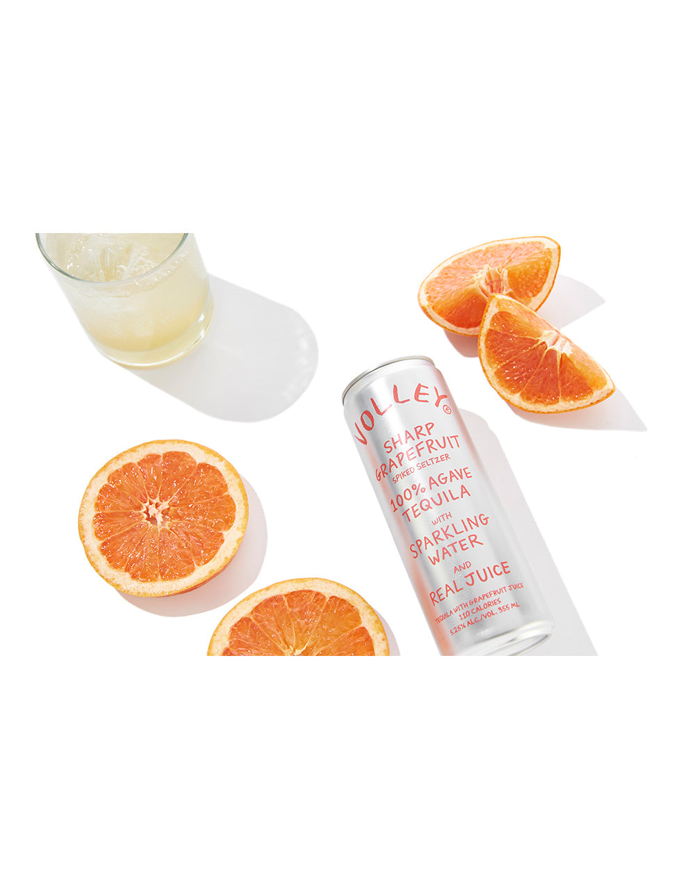 Volley Sharp Grapefruit Tequila Seltzer – Case of 24