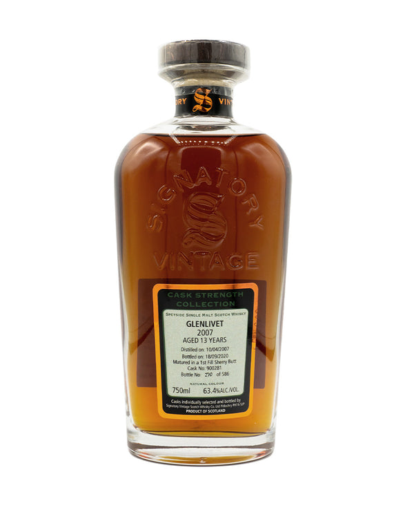 Signatory Single Cask Glenlivet 13 Year (Cask #900281)