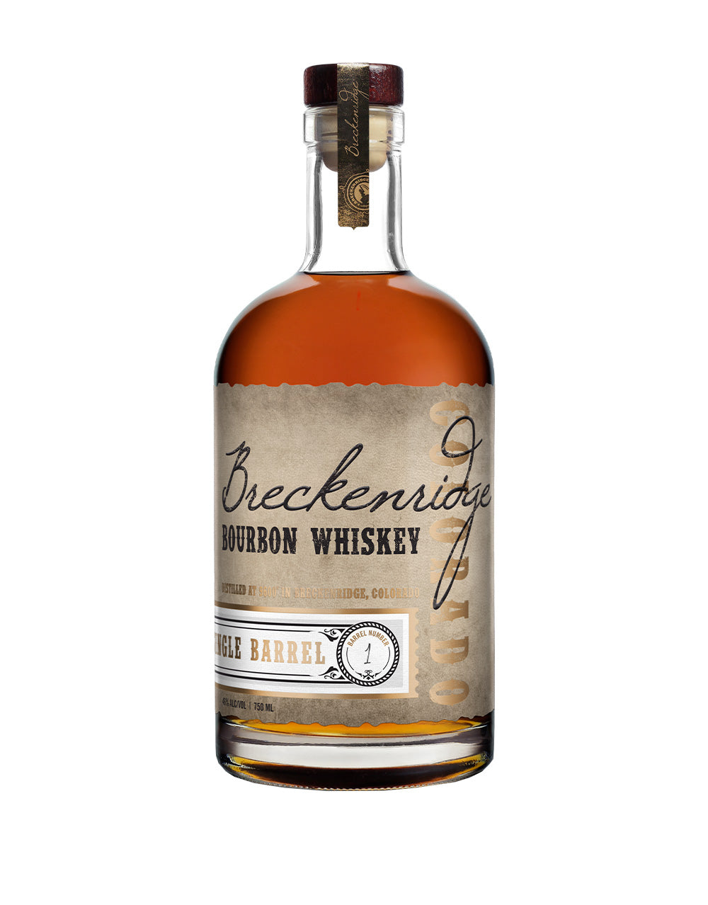 Breckenridge Single Barrel Bourbon Whiskey
