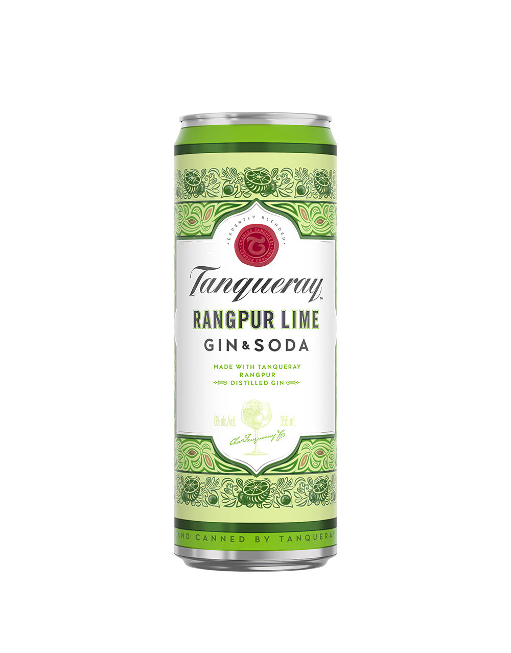 Tanqueray Rangpur Lime Gin & Soda (12 Pack)