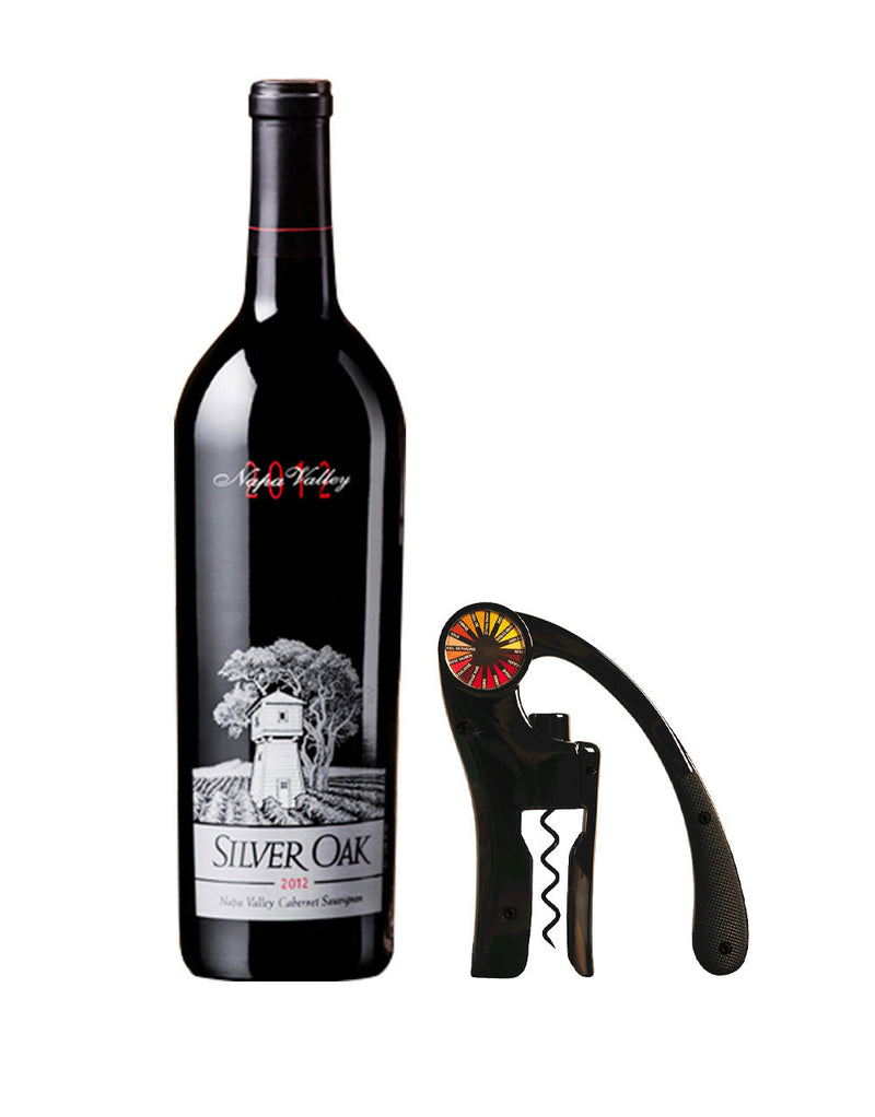 Silver Oak Napa Cabernet Sauvignon Vintage with L'Atelier du Vin Oeno Motion Black