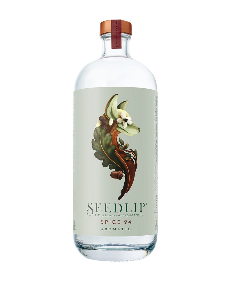 Seedlip Spice 94 with Fever-Tree Ginger Ale and ReserveBar Bar Tumbler (Set of 2)