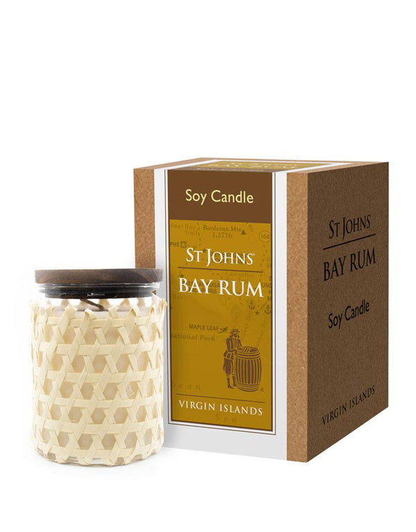 St Johns Bay Rum Soy Candle