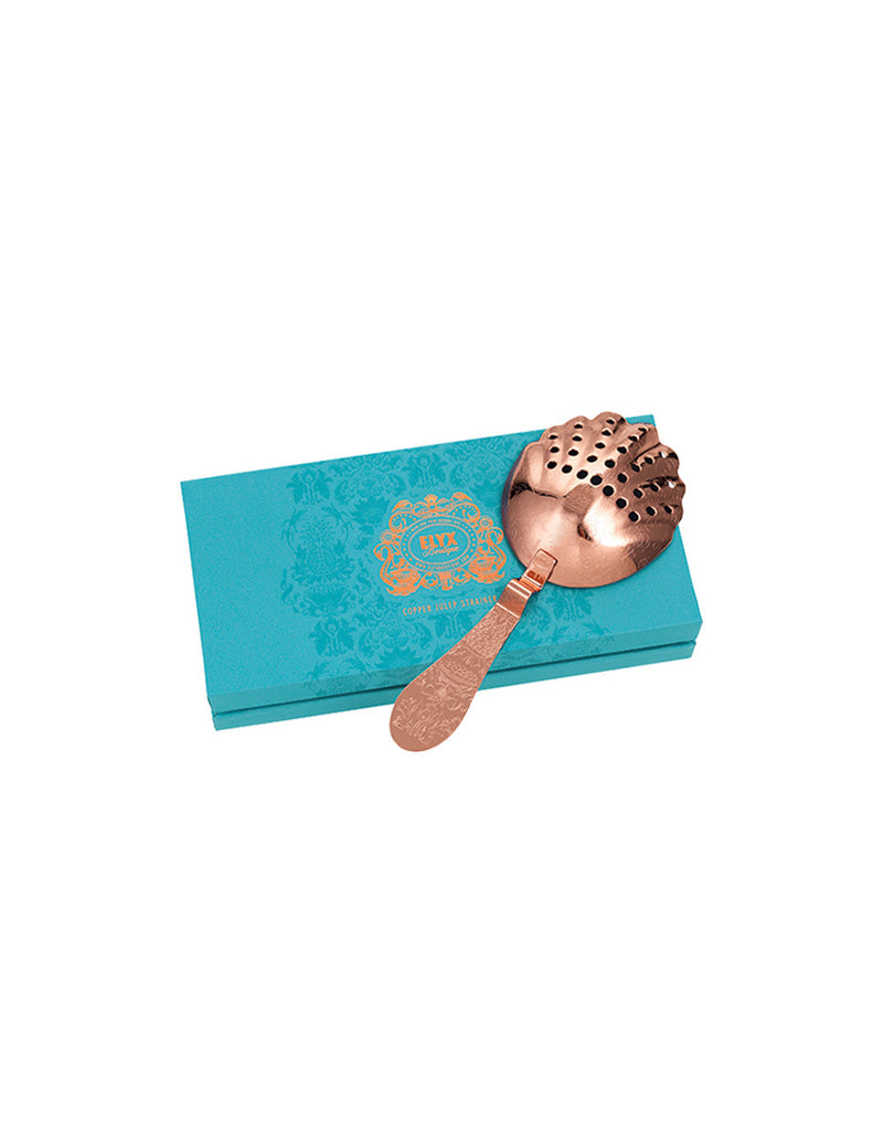 Elyx Copper Julep Strainer Gift Box