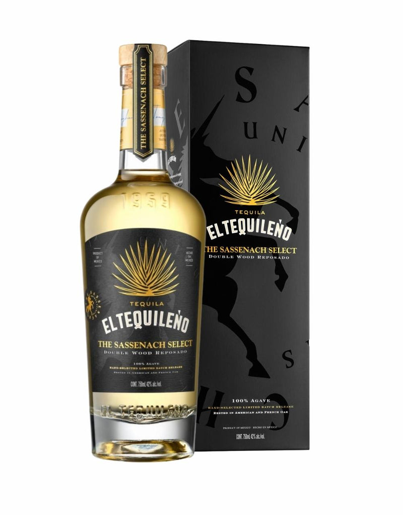 El Tequileño The Sassenach Select Double Wood Reposado with Limited Edition - The Sassenach Blended Scotch Whisky