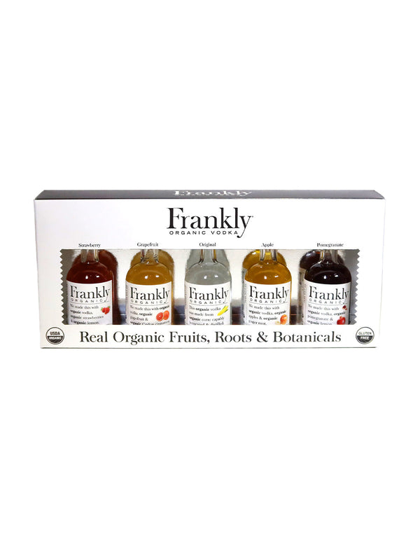 Frankly Organic Vodka 50ml Trial Pack (5 Pack)