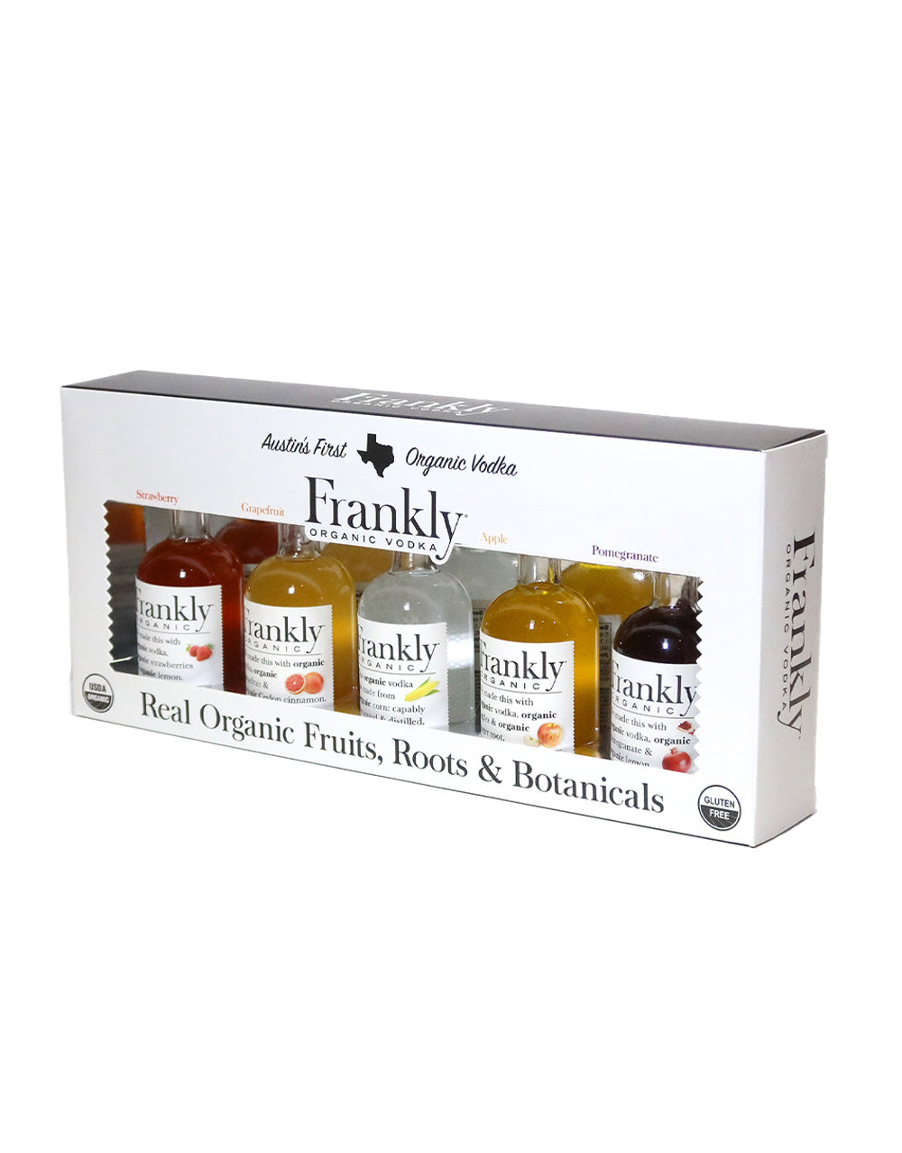 Frankly Organic Vodka 50ml Trial Pack (5 Pack)