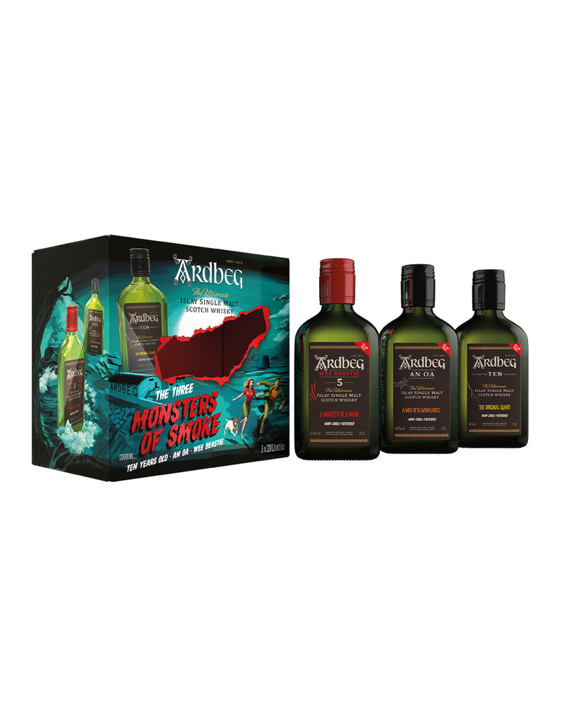 Ardbeg Monsters of Smoke Trial Pack