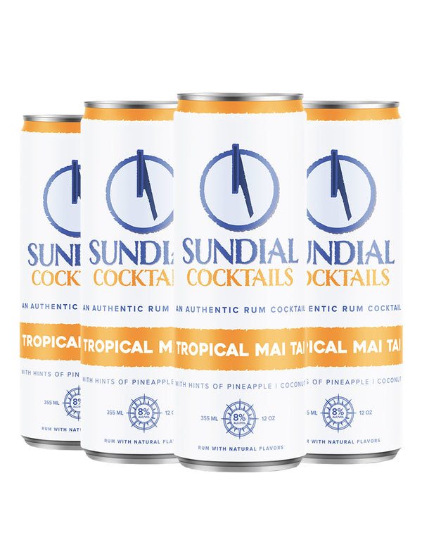 Sundial Cocktails Tropical Mai Tai (4 Pack)