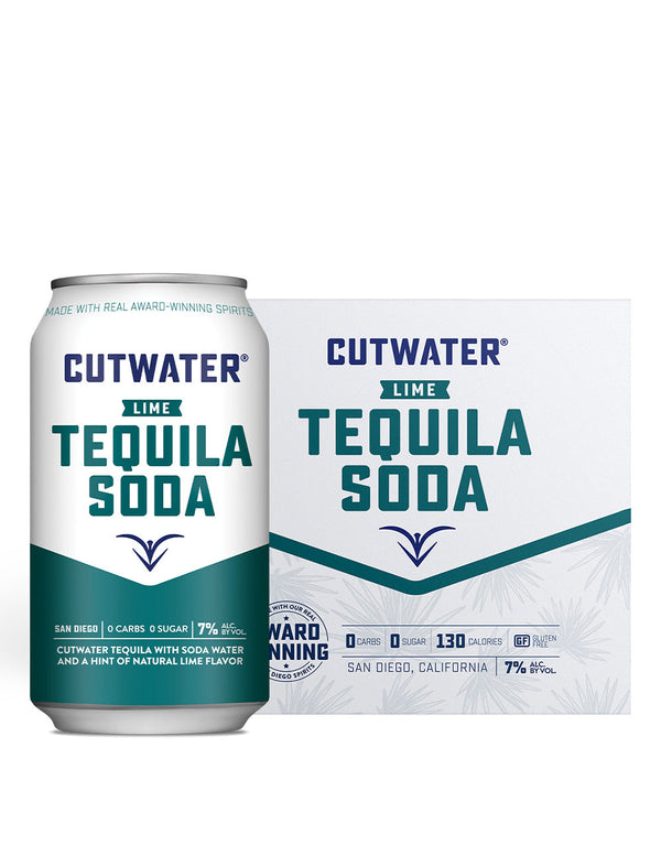 Cutwater Lime Tequila Soda Can (24 pack)