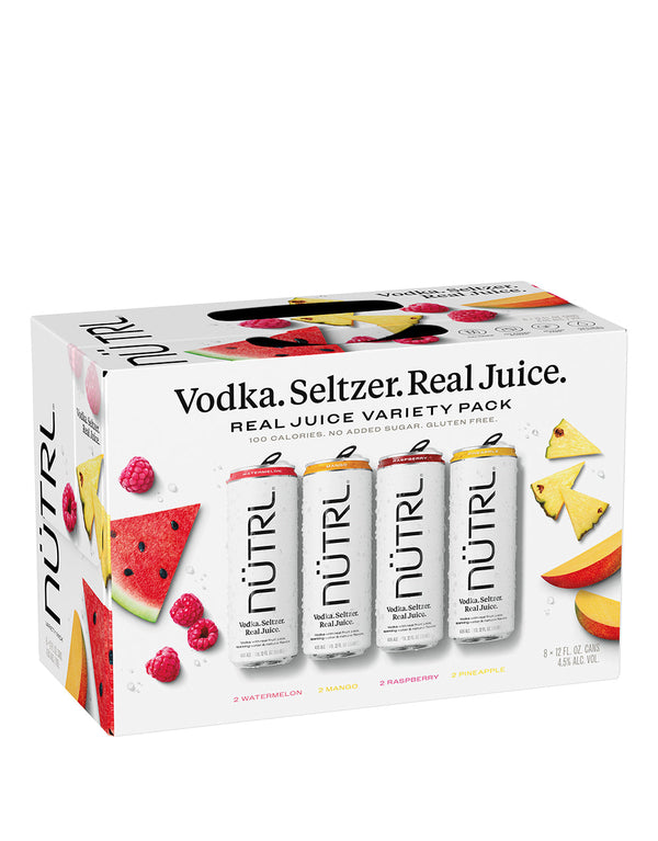 NUTRL Vodka Seltzer Variety Pack (8 pack)