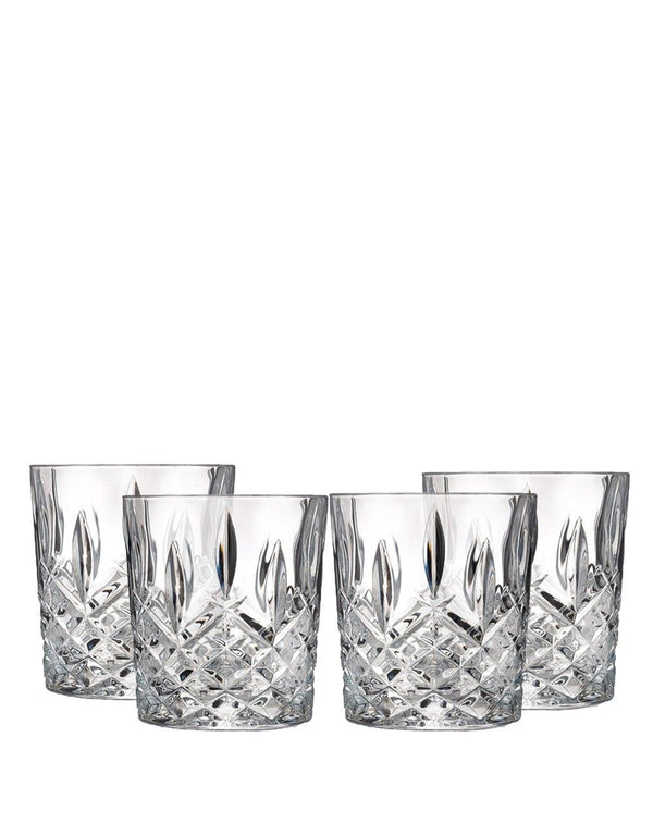 4 Markham Marquis by Waterford Double Old Fashioned Glasses