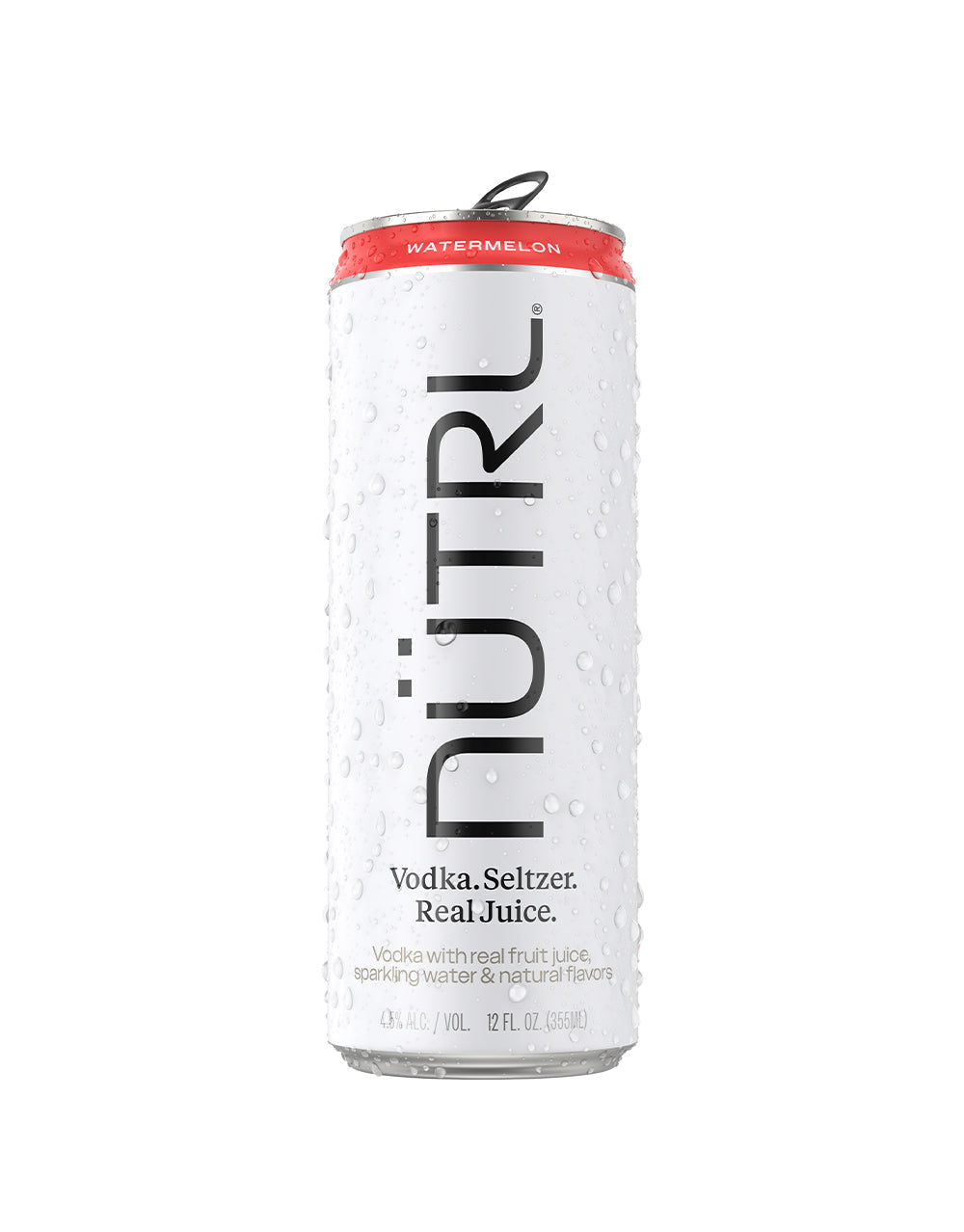 NUTRL Watermelon Vodka Seltzer (24 pack)
