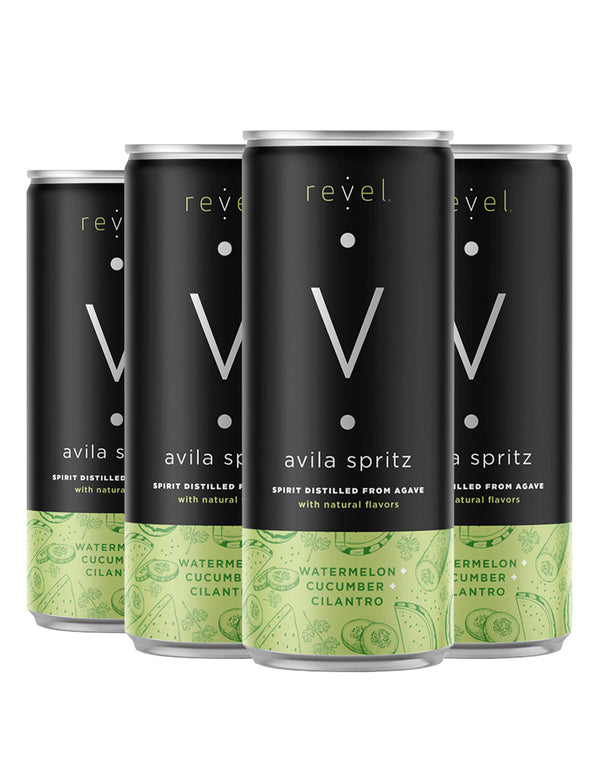 Revel Avila Spritz - Watermelon + Cucumber + Cilantro (24 Pack)