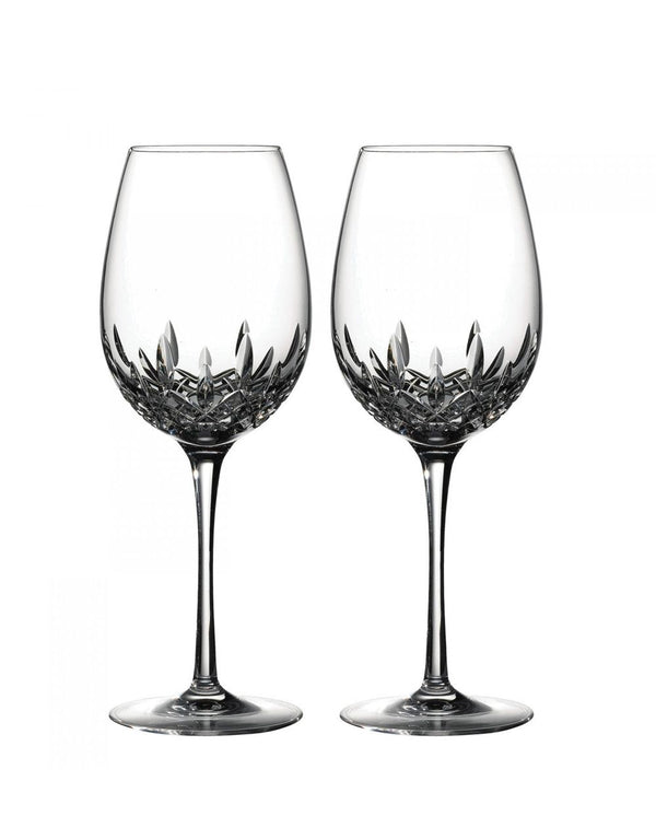 Waterford Lismore Essence Goblet Pair