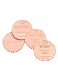 Woodford Reserve Leather Recipe Coasters