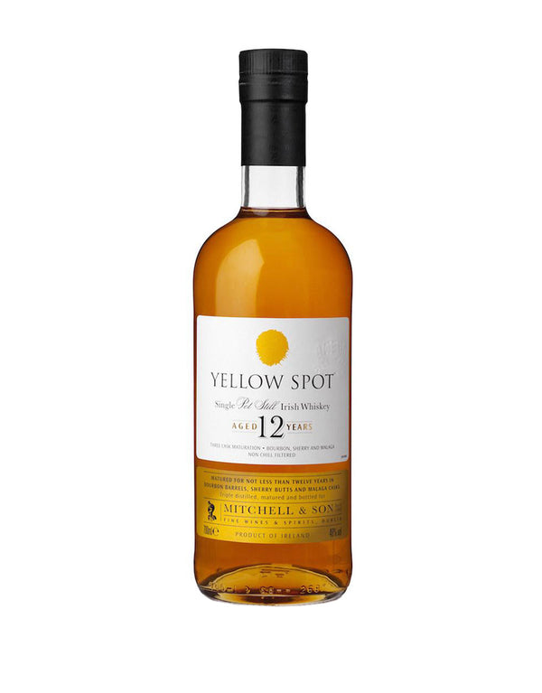 Yellow Spot Single Pot Still 12 Year Old Irish Whiskey