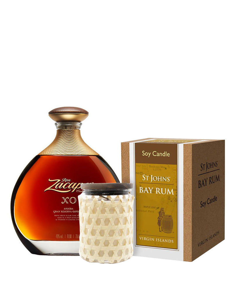 Zacapa XO with St Johns Bay Rum Candle